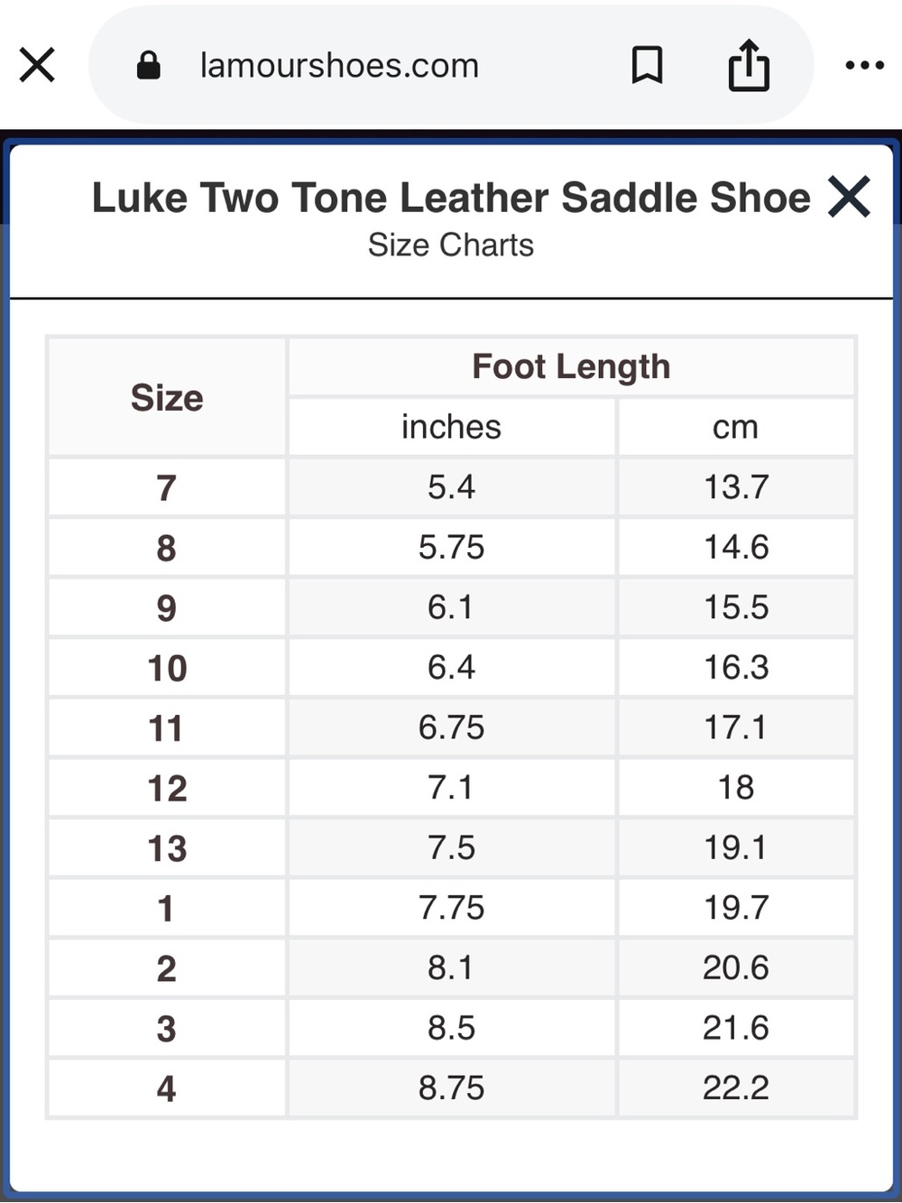 L’Amour Luke Two-Tone Leather Saddle
Shoe Navy and White - Size 9 - Picture 5 of 5